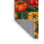 Tapis botanique brun lavable à la machine-1838230160
