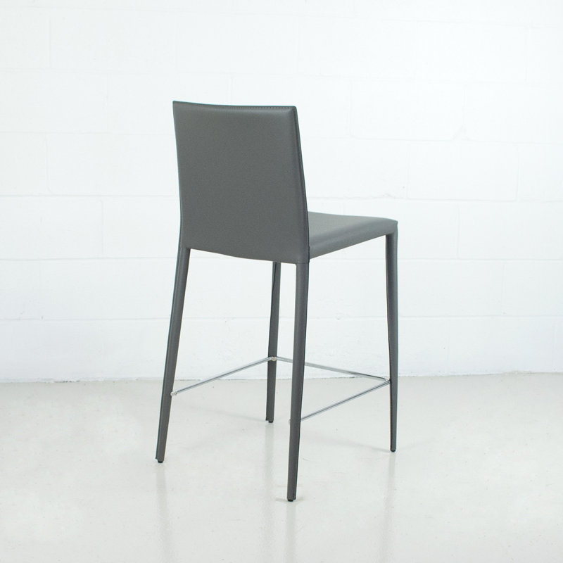 Kurland Sperazza Leather 25.5" Counter Stool, Oxford