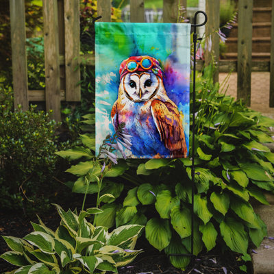 Drapeau de jardin hippie