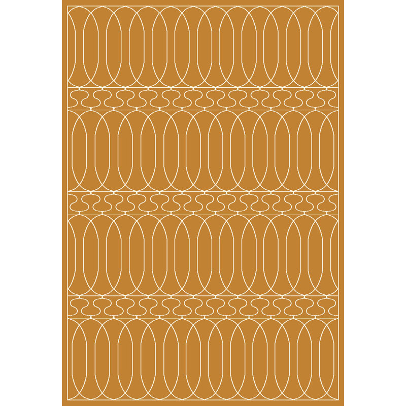 Trend Viscose Geometric Indoor Rug, Rectangle 5'3" x 7'7"