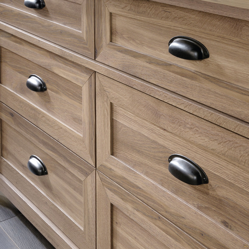 Commode Coastal avec six tiroirs spacieux