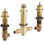 1/2" Ceramic High-Flow Valve System with Diverter for Finished-Deck or Rim-Mount Installation Only