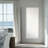 Incline Non-Beveled Wood Framed Full-Length Floor Leaner Mirror-120950996
