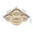 Lecharles Crystal LED Flush Mount