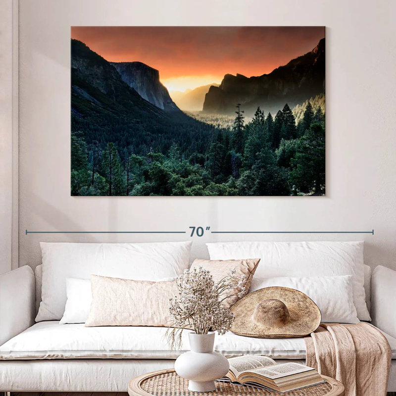 «Harnek Forest Last Light», H 34 po x l 51 po