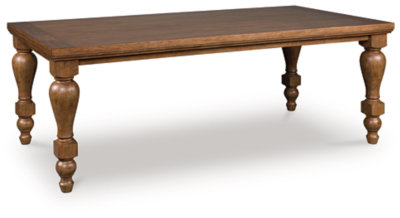 Table de salle à manger Greddinton, H 42 po x L 86 po x l 30 po