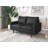 Cilla 58.3'' Faux Leather Loveseat-1541854714-1595852059