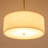 Latrinia 4 - Light Gold Drum Pendant