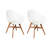 Anautica Rectangular 4 - Person 59" Teak Finish Outdoor Furniture Dining Set-1252925561