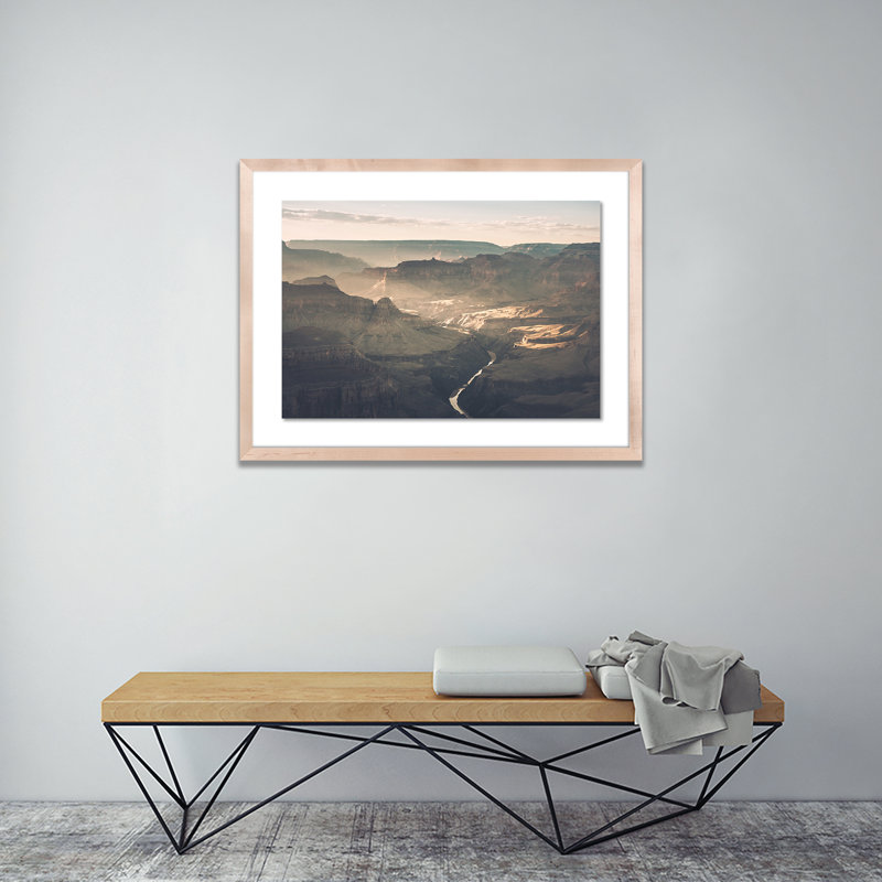 Usa IV by Joe Mania, Natural, 36" H x 48" W x 2.5" D
