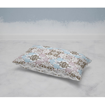 Vibrant Botanicals  Rectangular Throw Pillow