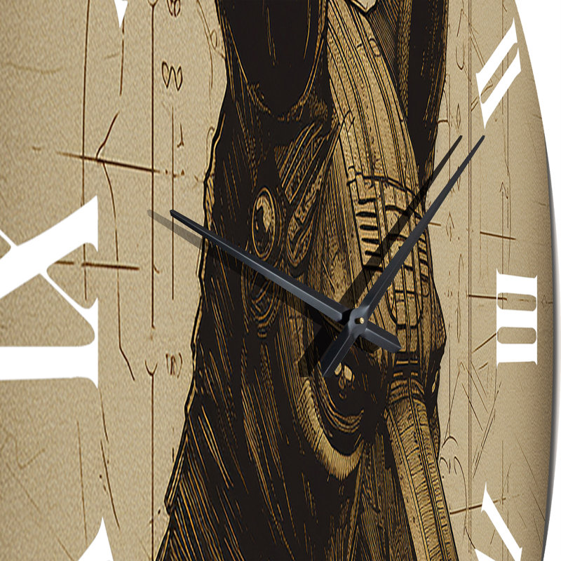 Horloge murale Anubis, Moyenne