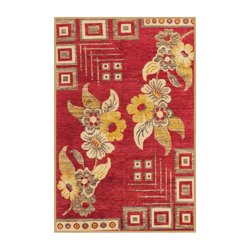 Tapis abstrait moderne 4230, Rectangle 7 pi x 10 pi