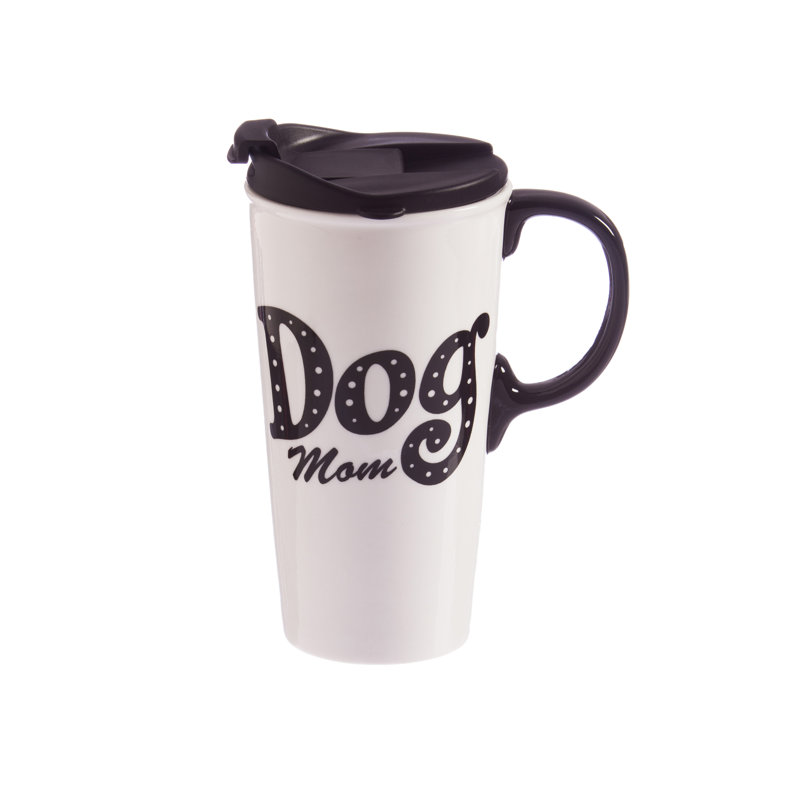 Red Barrel Studio® Ceramic Travel Mug