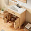 Meuble-lavabo 30 po avec lavabo en résine