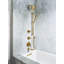 Clearflo Slotted 1.5" Leg Tub Drain with Overflow-787840392