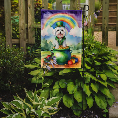 St Patrick's Day Garden Flag, Double-sided Yard Banner For Mailbox, Patio, Or Garden Decoration, Weather-resistant Outdoor Flag, Multicolor