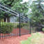 Ensembles de clôture en métal noir H 60 po x l 768 po