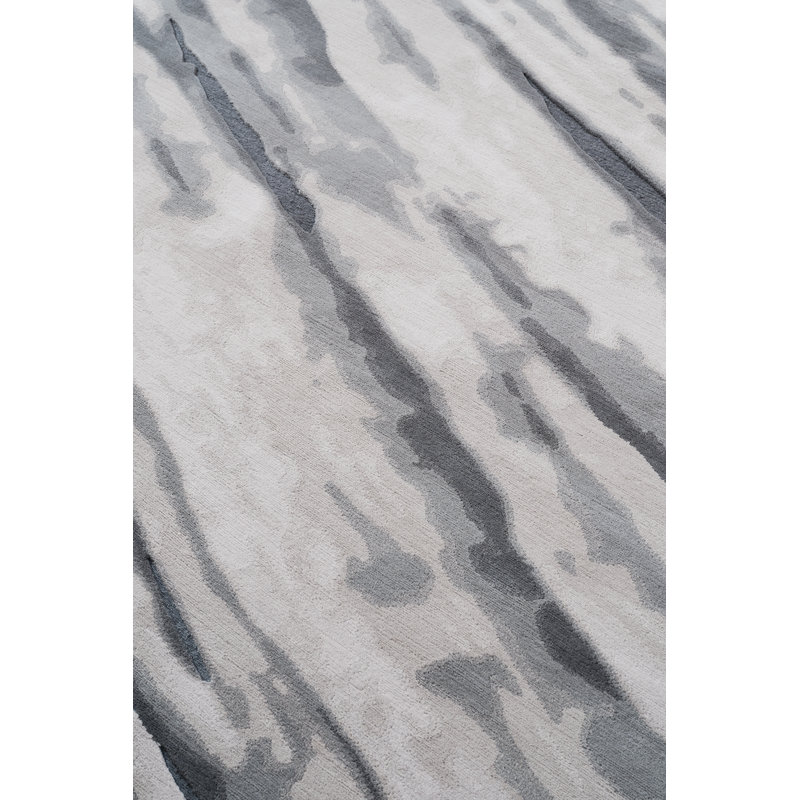 David Rockwell Fjord Flint Area Rug, Rectangle 12' x 18'