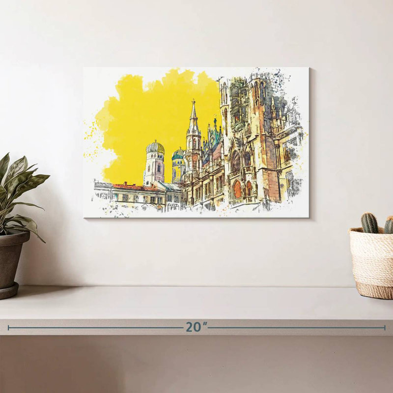 Munich Lilie, 8" H x 12" W