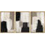 Ensemble de 3 peintures sur toile avec cadre flottant-76014630-76014629