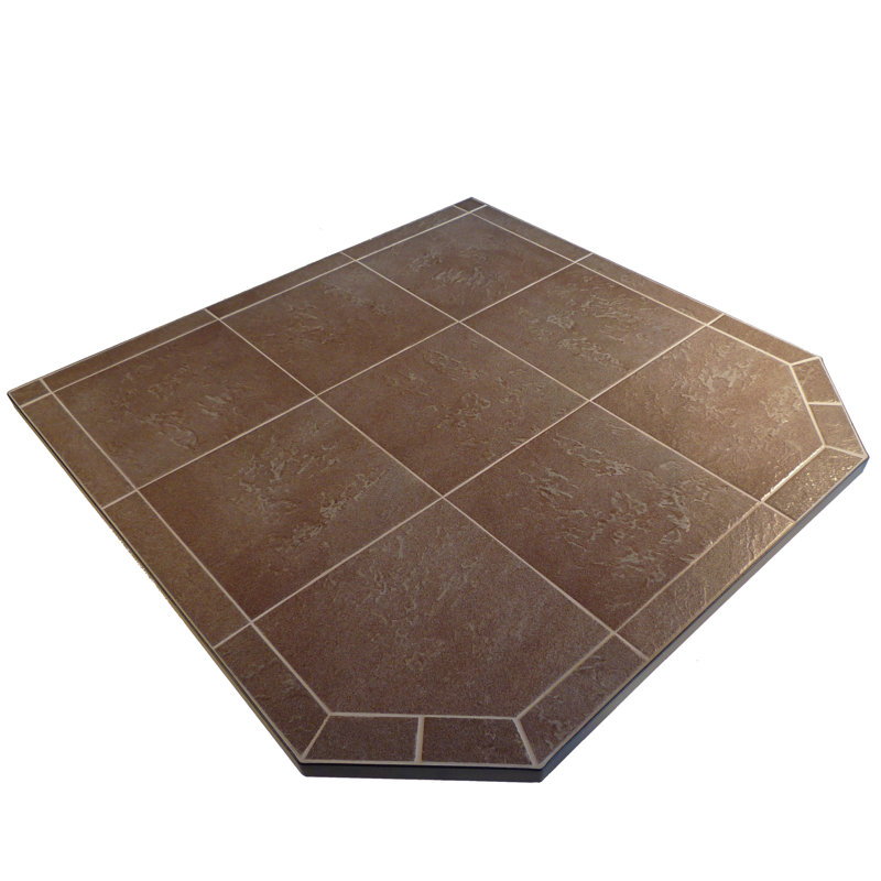 Foyer en acier Heston, Rose Colorado, H 1,5 po x l 40 po x P 40 po