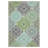 Aganlane Morrocan Medallions Blue/ Green Indoor/Outdoor Area Rug-1742470861