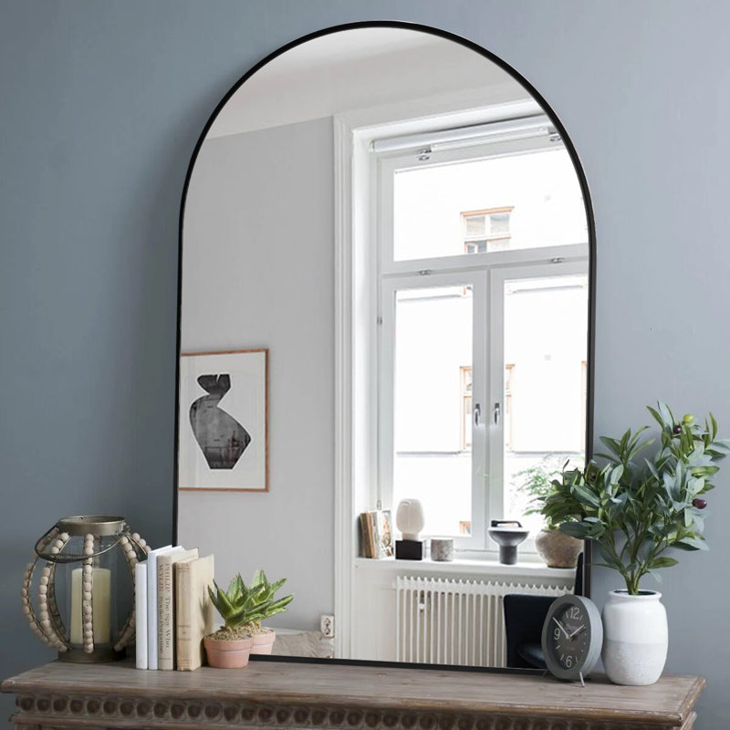 Miroir Heymirro, 30 po x 20 po, Noir