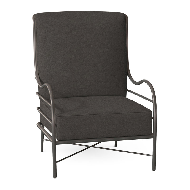 Carmel Aluminum Lounge - Slate Gray, Welt, Verona Fossil