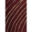 Solas Hand Tufted Wool Abstract Area Rug in Maroon/Cream-81816439