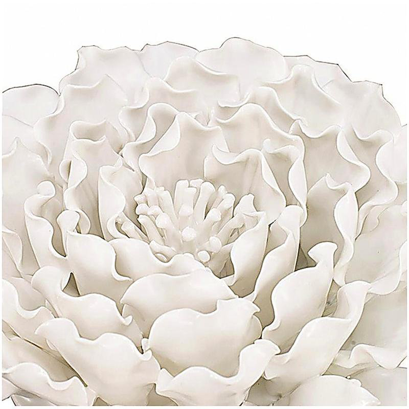 Décoration murale fleur faite à la main D9,3x3 "