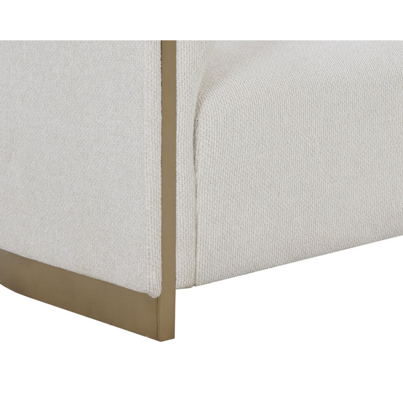 Larron Sofa, Rhea Light Barley Acrylic