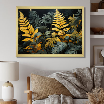 " Yellow Ferns Golden Oasis "