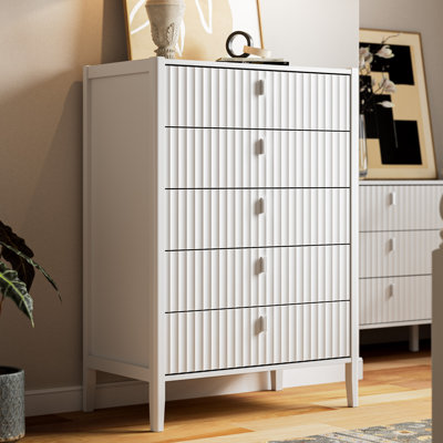 Commode à 5 tiroirs, H 44 po