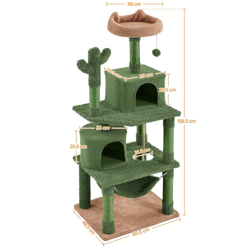 Gauron 158cm H Cat Tree