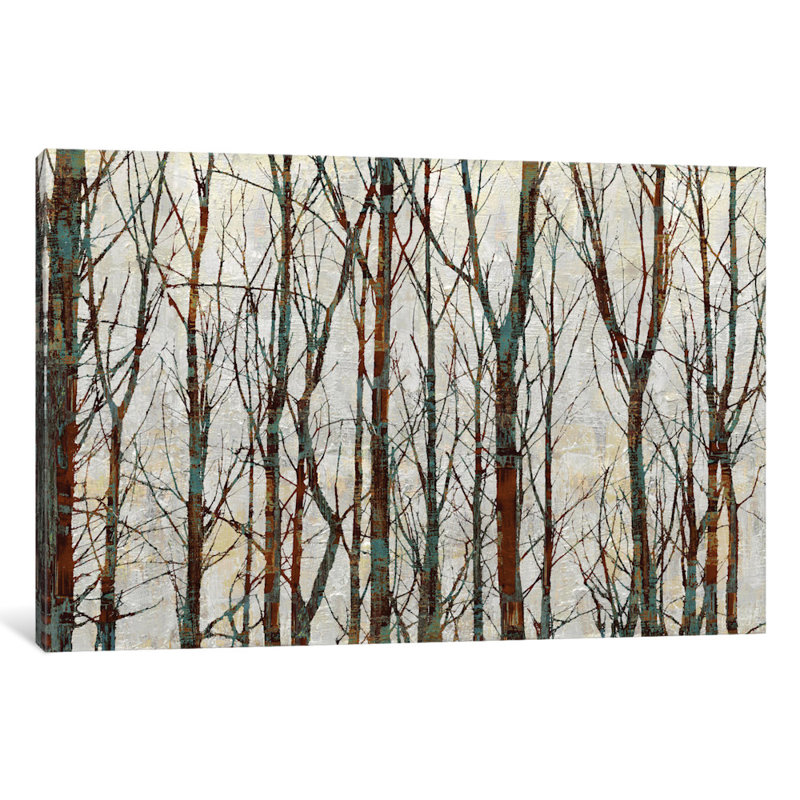 « into the thé », reproduction d’impression sur toile, H 8 po x l 12 po x P 0,75 po