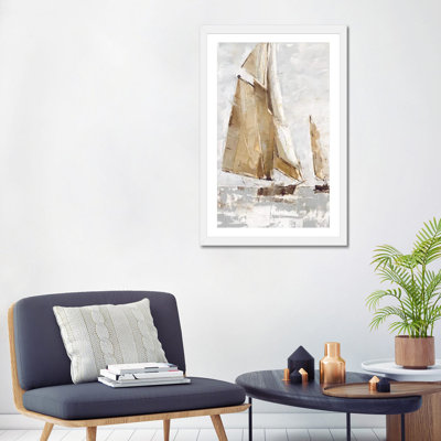 Golden Sails I par Ethan Harper - reproduction d'art