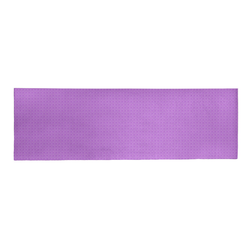 Tapis de zone mauve classic napperon, Tapis de couloir 2 pi 6 po x 8 pi