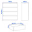 70 cm W Chest of 4 Drawers