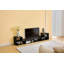Meuble télé réglable modulaire, console de rangement ouverte, centre de divertissement moderne avec plusieurs compartiments, tablette multimédia Freestyle pour la chambre à coucher du salon