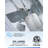 iLIVING ILG8G14-12T Newest Automatic Gable Mount Attic Ventilator Fan with Adjustable Thermostat, 3.10 Amp, 1220 CFM, Single-Speed