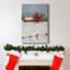 «Christmas On The Farm II», reproduction sur toile tendue-1904715695