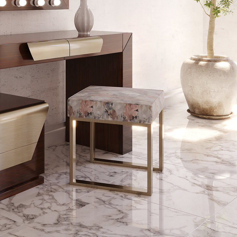 Manufactured Wood Accent Stool
