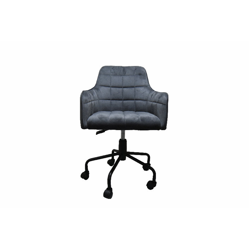Vienna Swivel Chair, Grey