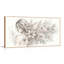 Ensemble de 1 tableau sur toile représentant un portrait floral-130710131-130710130