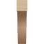 Attelle pour genoux Del Monte Timberthane en cèdre brut, l 3 po x P 10 po x H 14 po, brun clair-88136366