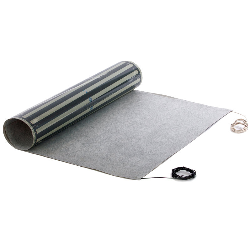 QuietWarmth Tile 120V Underfloor Radiant Heat Mat, 5' L x 1.5' W