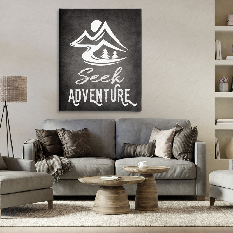 Art mural sur toile Seek Adventure par Ashley Calhoun, H 48 po x l 36 po