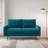 Dotson 58" Velvet Round Arm Sofa Loveseat-1233094834