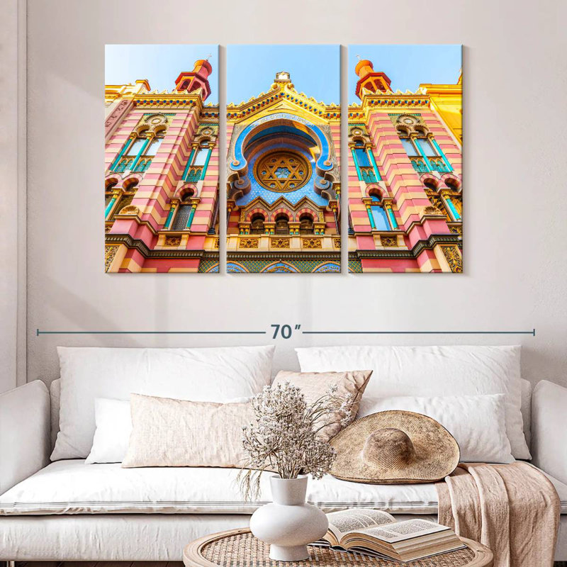 Adella Jubilee Synagogue, 32" H x 50" W